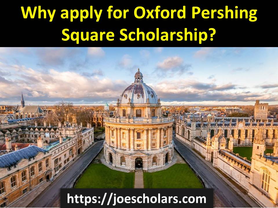 Oxford Pershing Square Scholarship