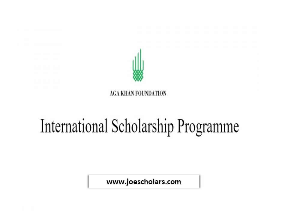 Aga Khan Foundation International Scholarships