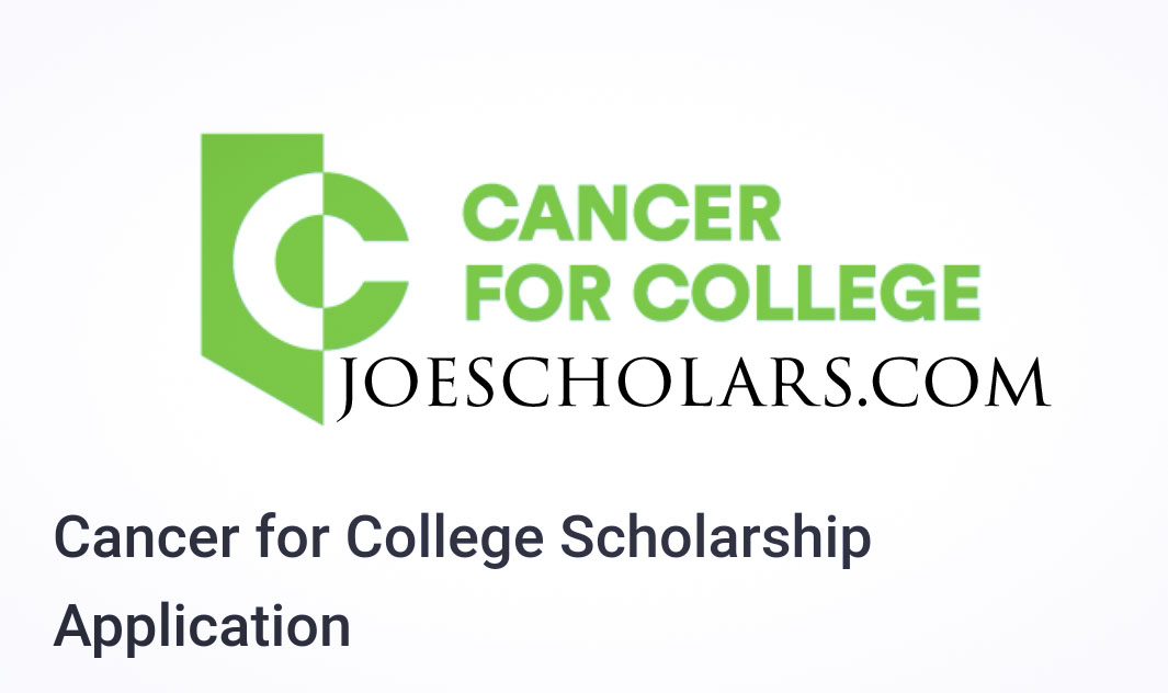 Cancer for College Scholarship Application