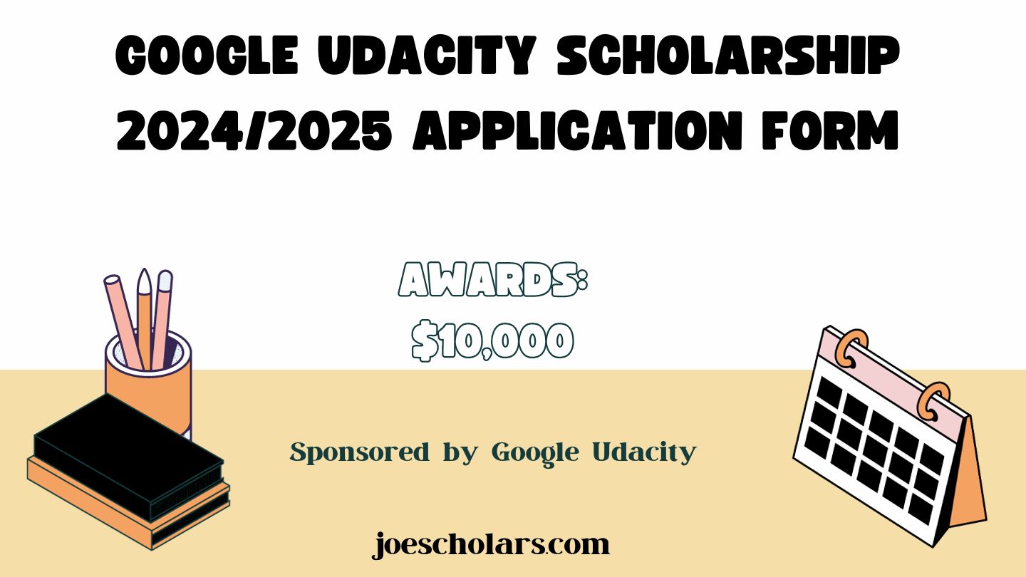 Google Udacity Scholarship application 