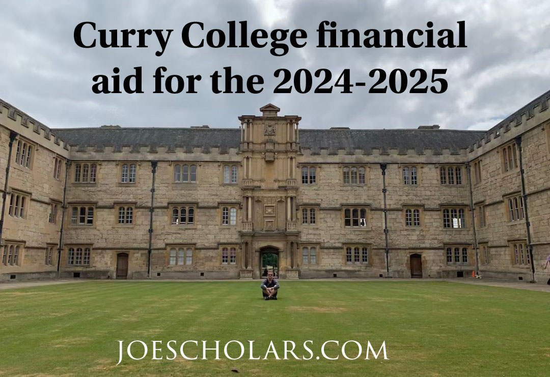 Curry College financial aid for the 2024-2025