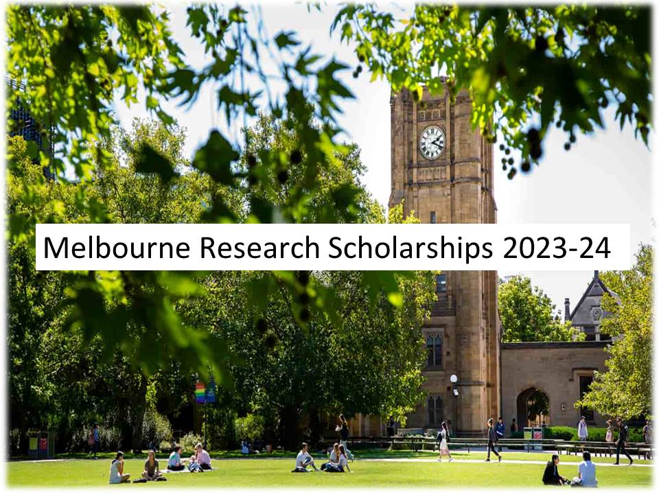 Melbourne research scholarships