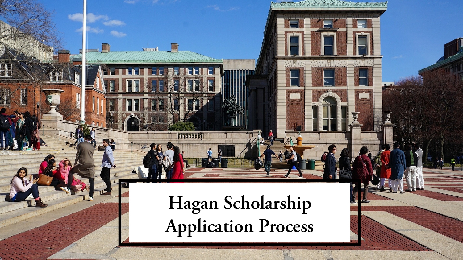 Hagan Scholarship Application Process