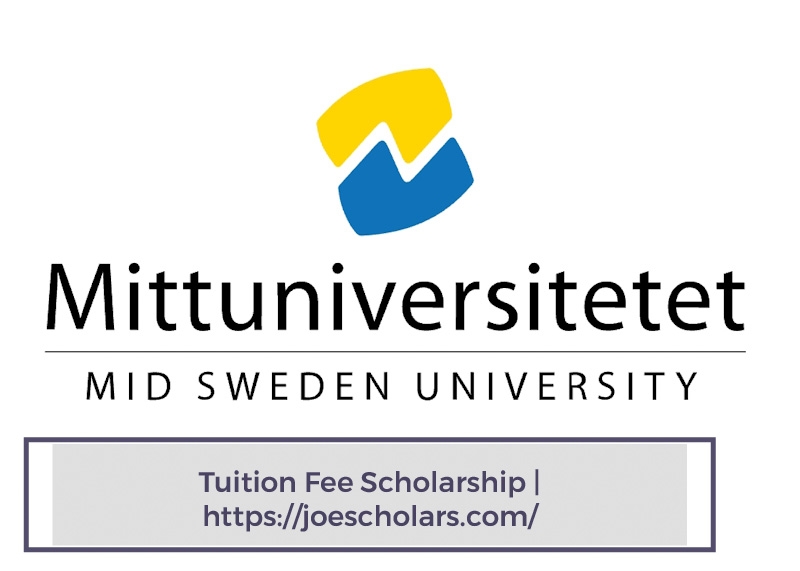 Mid-Sweden University Scholarship Tuition Fee 2023