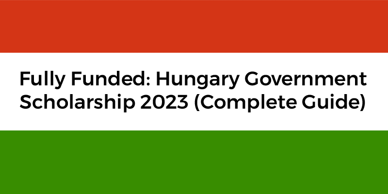 How to apply for Stipendium Hungaricum Scholarship