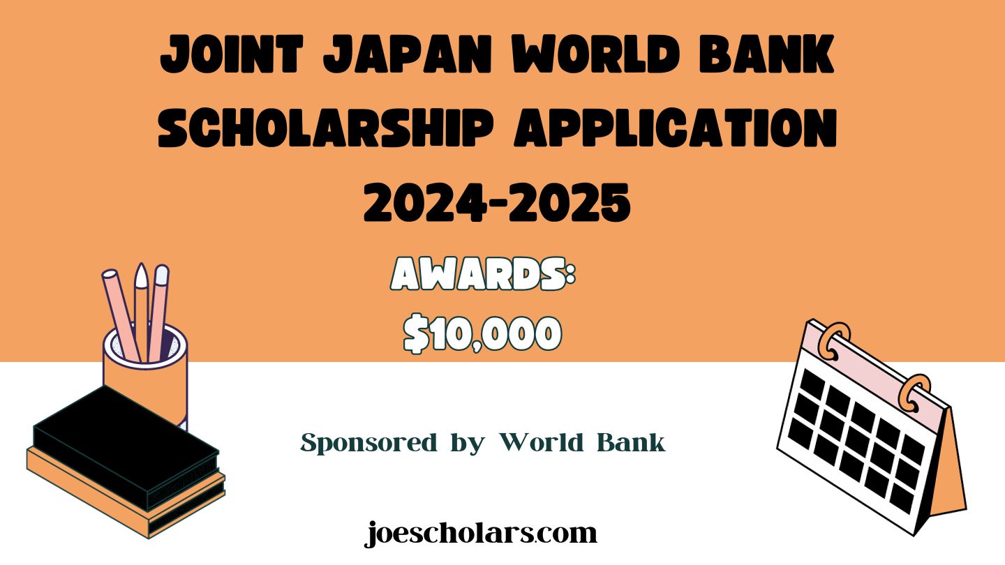 Joint Japan World Bank Scholarship Application