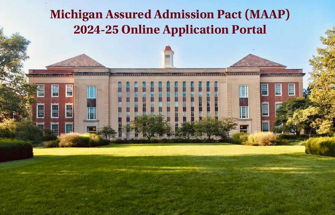 Michigan Assured Admission Pact MAAP Online Application Portal