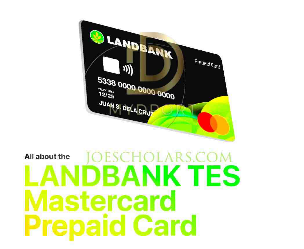 LANDBANK TES MasterCard Prepaid Card, including frequently asked questions (FAQs).